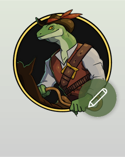 Lizardfolk Cowboy