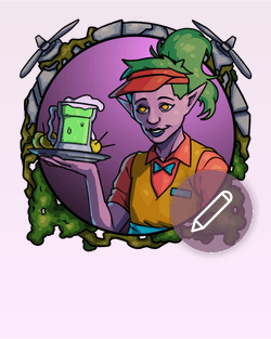 Star Elf Waitress
