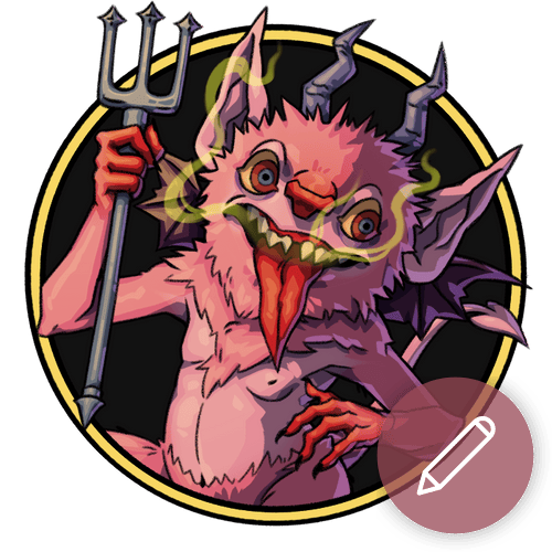 Lesser Demon Token Builder | Customize and Randomize Czepeku Tokens