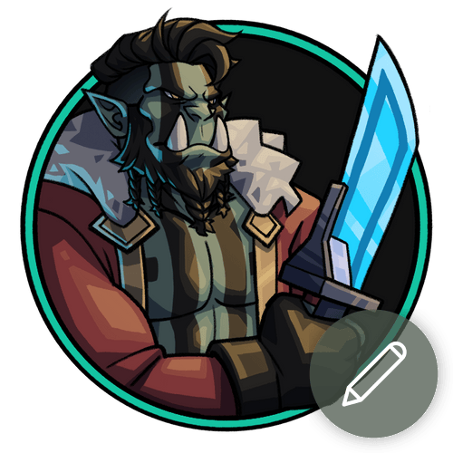 Space Orc Fighter Token Builder | Customize and Randomize Czepeku Tokens