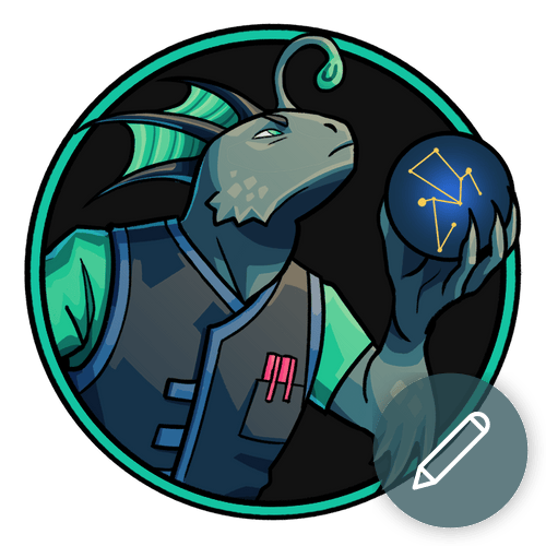 Alien Astronomer Token Builder | Customize and Randomize Czepeku Tokens