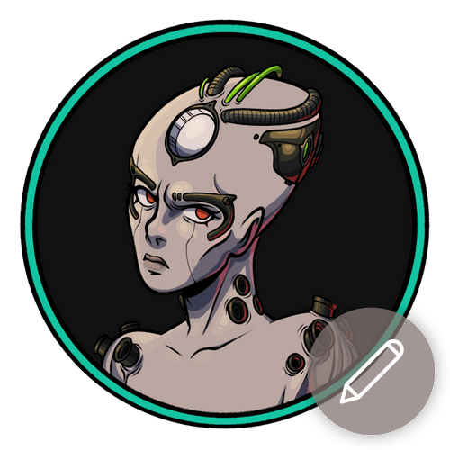 Cyborg Queen Token Builder | Customize and Randomize Czepeku Tokens