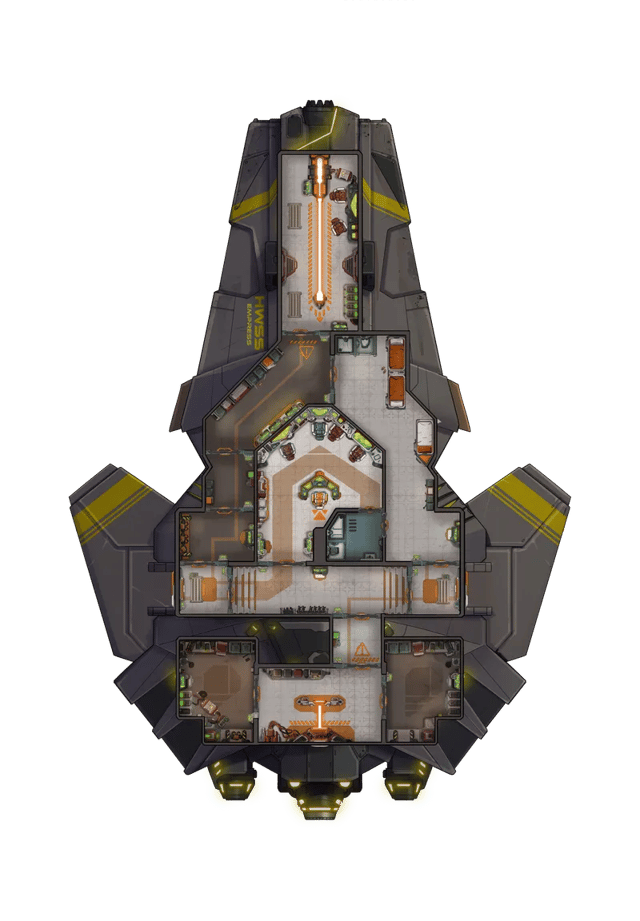 HWSS Empress | Czepeku Sci-Fi Maps