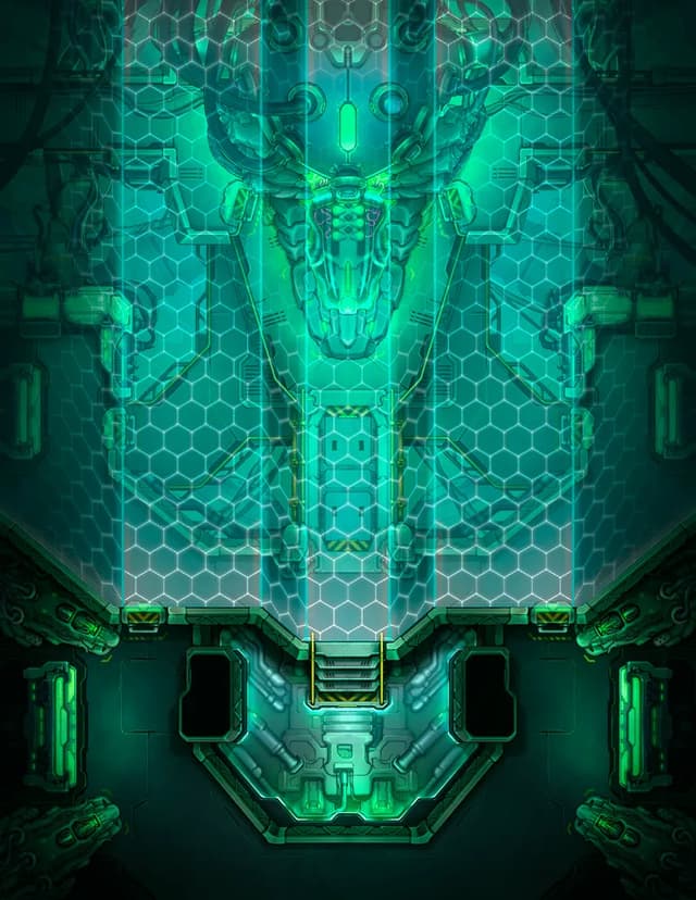 Mako Reactor map, Forcefield variant