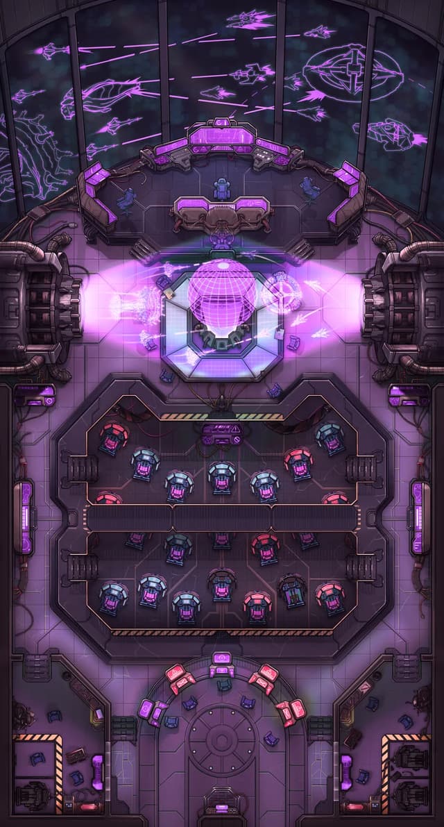 Command Deck | Czepeku Sci-Fi Maps