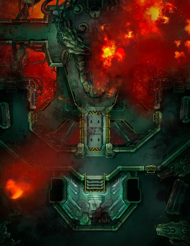Mako Reactor map, Breached variant