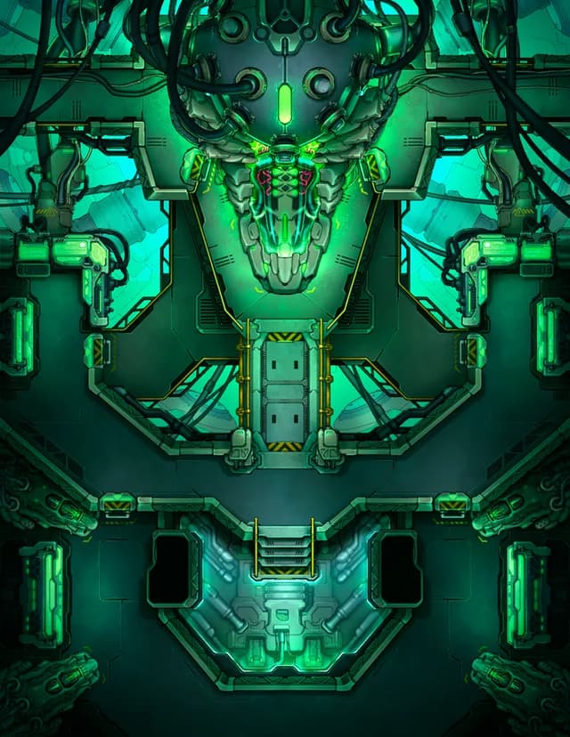 Mako Reactor map, Original Day variant