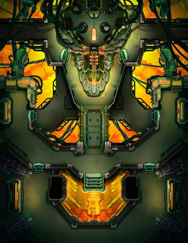 Mako Reactor map, Hive Reactor variant
