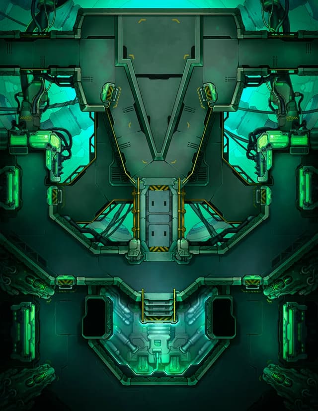 Mako Reactor map, No Reactor variant