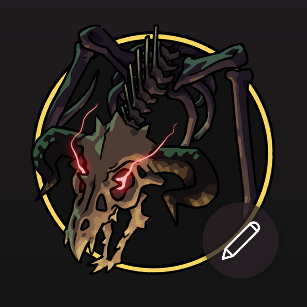Skeleton Dragon Token Builder | Customize and Randomize Czepeku Tokens